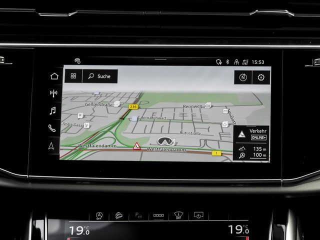 Audi Q8 55 Qu. AHK CAM ACC ALU21 HEADUP eKLAPPE
