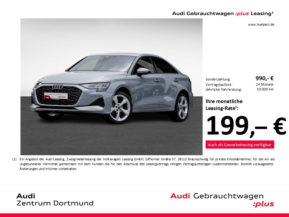 Audi A3 30 advanced FACELIFT CAM ACC LM18 NAVI+