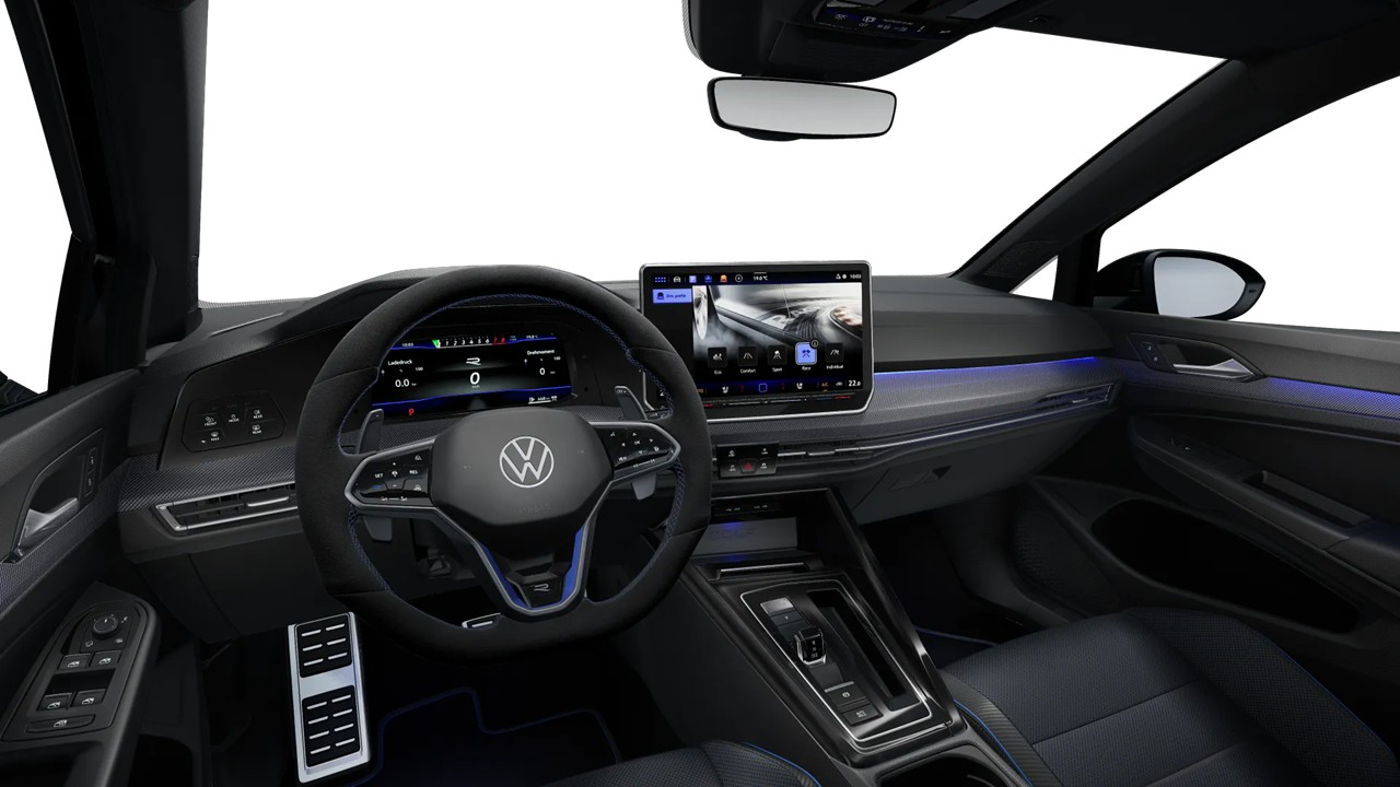 Volkswagen Golf VIII 2.0 R BLACK STYLE 4X4 LEDER PANO LM19