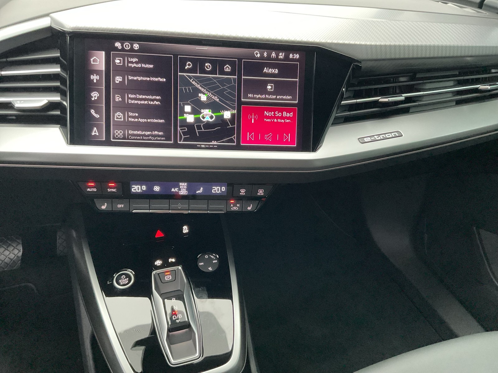 Audi Q4 e-tron 45 S LINE BLACKPAK AHK LM20 E-KLAPPE