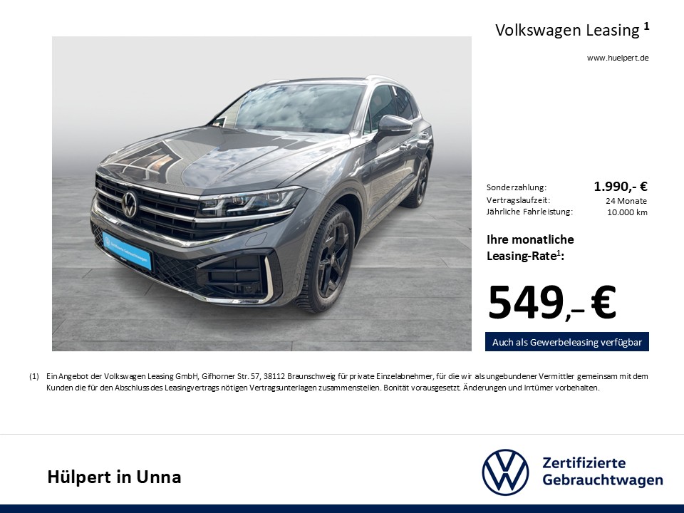 Volkswagen Touareg V6 R-LINE NEUES MODELL AHK CAM ACC LM19
