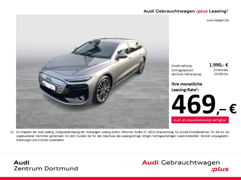 Audi A6 e-tron Avant performance advanced AHK ACC 20Z