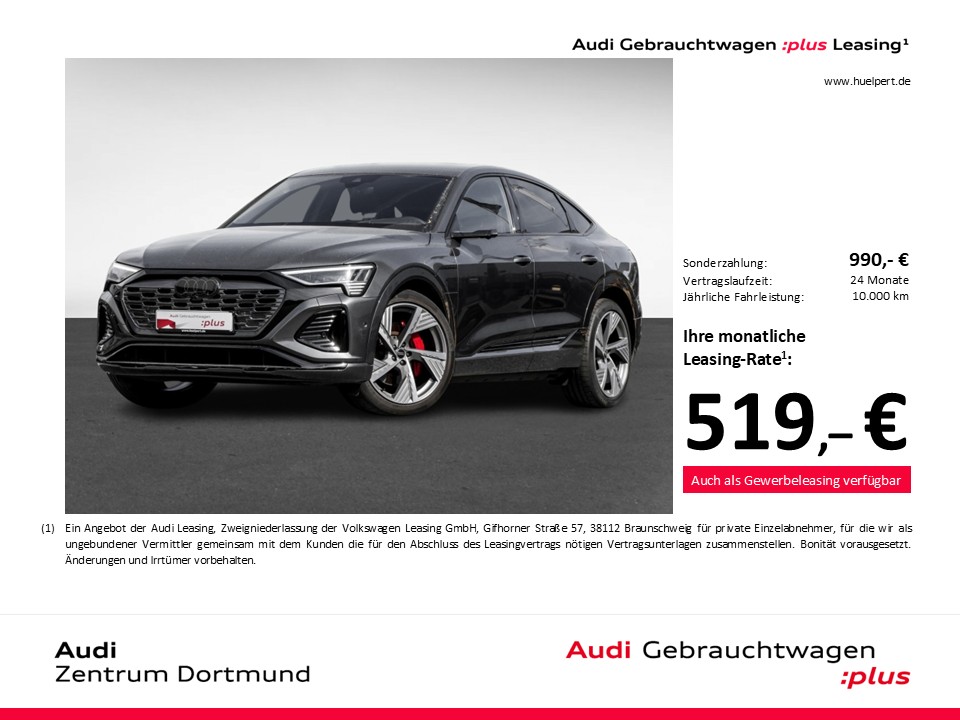 Audi Q8 e-tron Sportback 55 quattro S LINE CARBON AHK