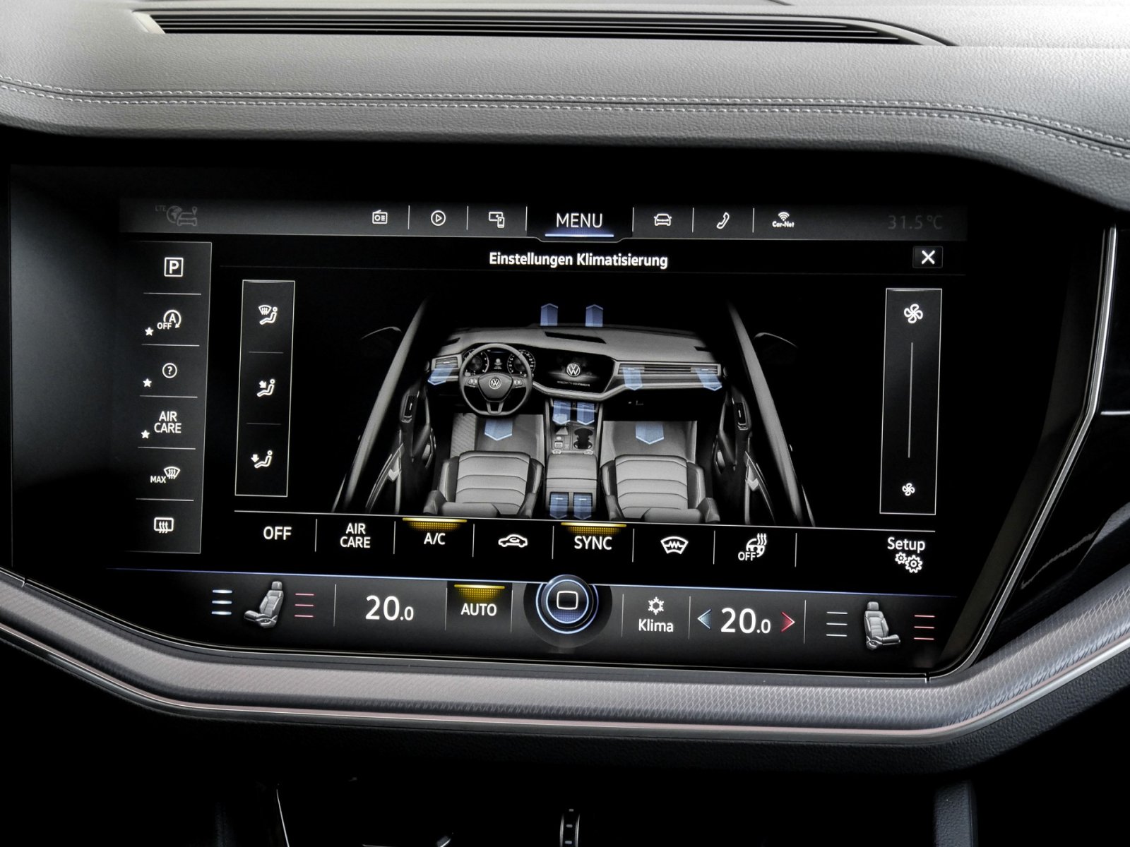 Volkswagen Touareg V6 R-LINE BLACKSTYLE PANO AHK 360CAM 21Z