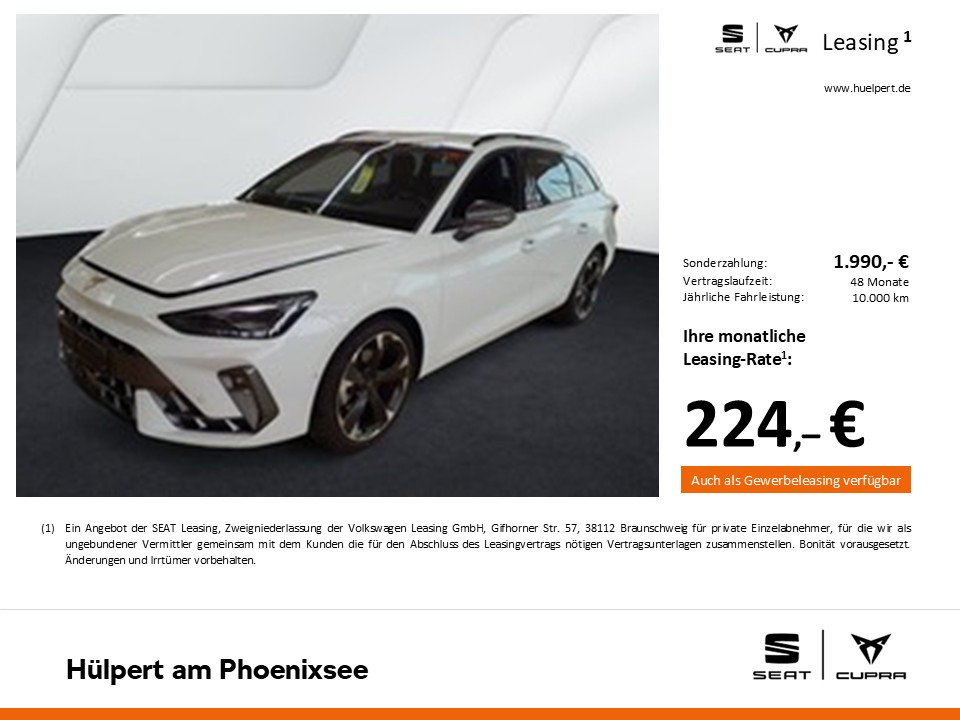Cupra Leon ST 1.5 eTSI FACELIFT CAM ACC LM18 E-KLAPPE