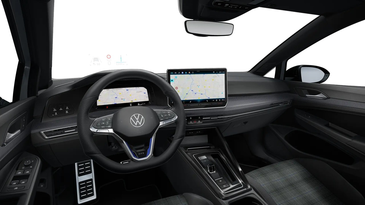 Volkswagen Golf VIII 1.5 HYBRID GTE BLACKSTYLE CAM ACC LM17