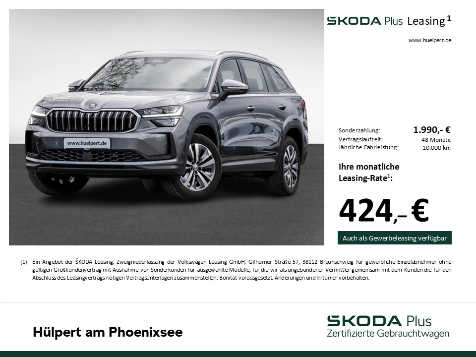 Skoda Kodiaq 2.0 SELECTION 4X4 AHK 360°CAM LM18 NAVI
