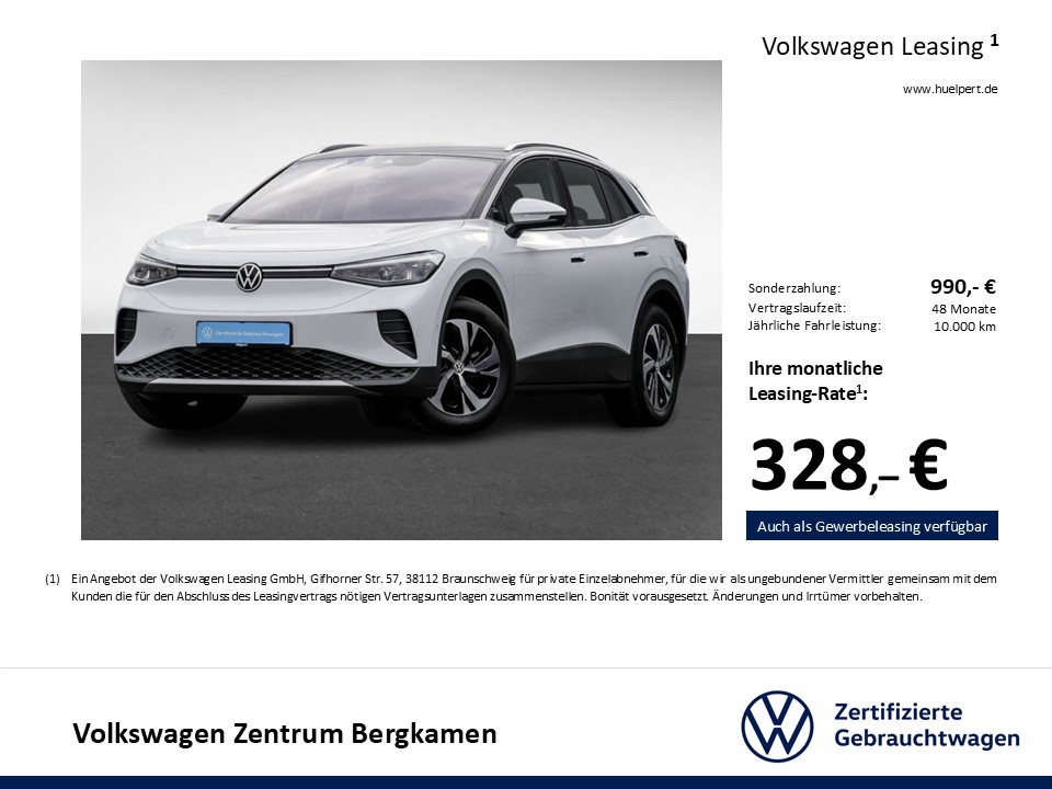 Volkswagen ID.4 Pure Performance WÄRMEPUMPE AHK CAM LM18