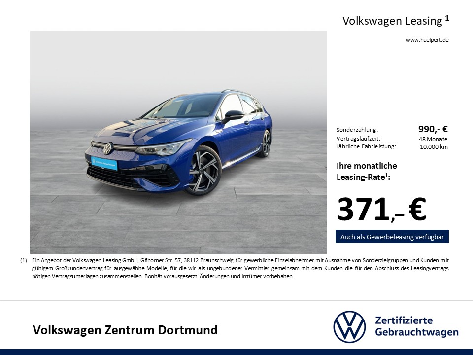 Volkswagen Golf Variant VIII 2.0 R BLACK STYLE 4X4 CAM LM18