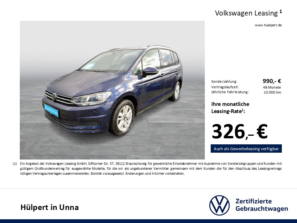 Volkswagen Touran 2.0 COMFORTLINE 7SITZE STANDHZ. ACC NAVI