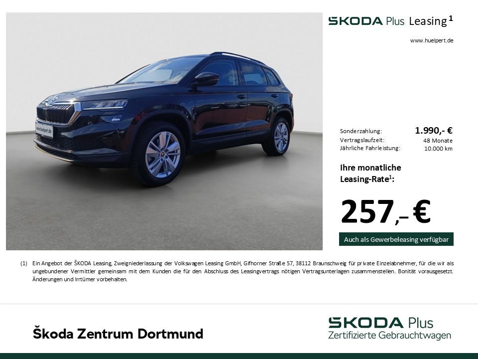 Skoda Karoq 1.5 SELECTION CAM ACC LM17 E-KLAPPE NAVI