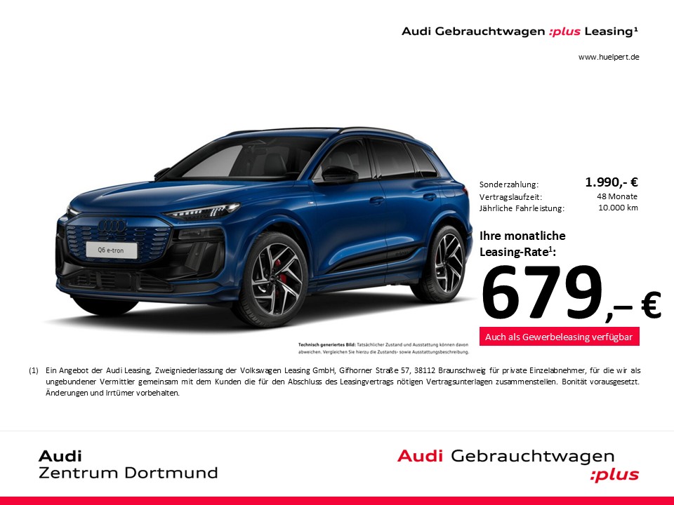 Audi Q6 e-tron quattro S LINE WÄRMEPUMPE PANO B&O AHK