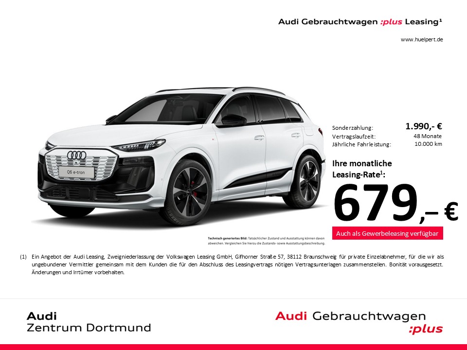 Audi Q6 e-tron quattro S LINE WÄRMEPUMPE PANO B&O AHK