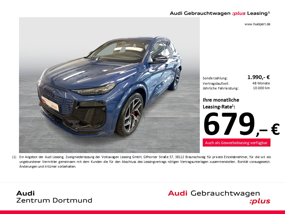Audi Q6 e-tron quattro S LINE WÄRMEPUMPE PANO B&O CAM