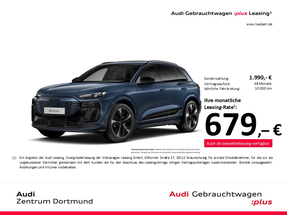 Audi Q6 e-tron quattro S LINE WÄRMEPUMPE PANO B&O AHK