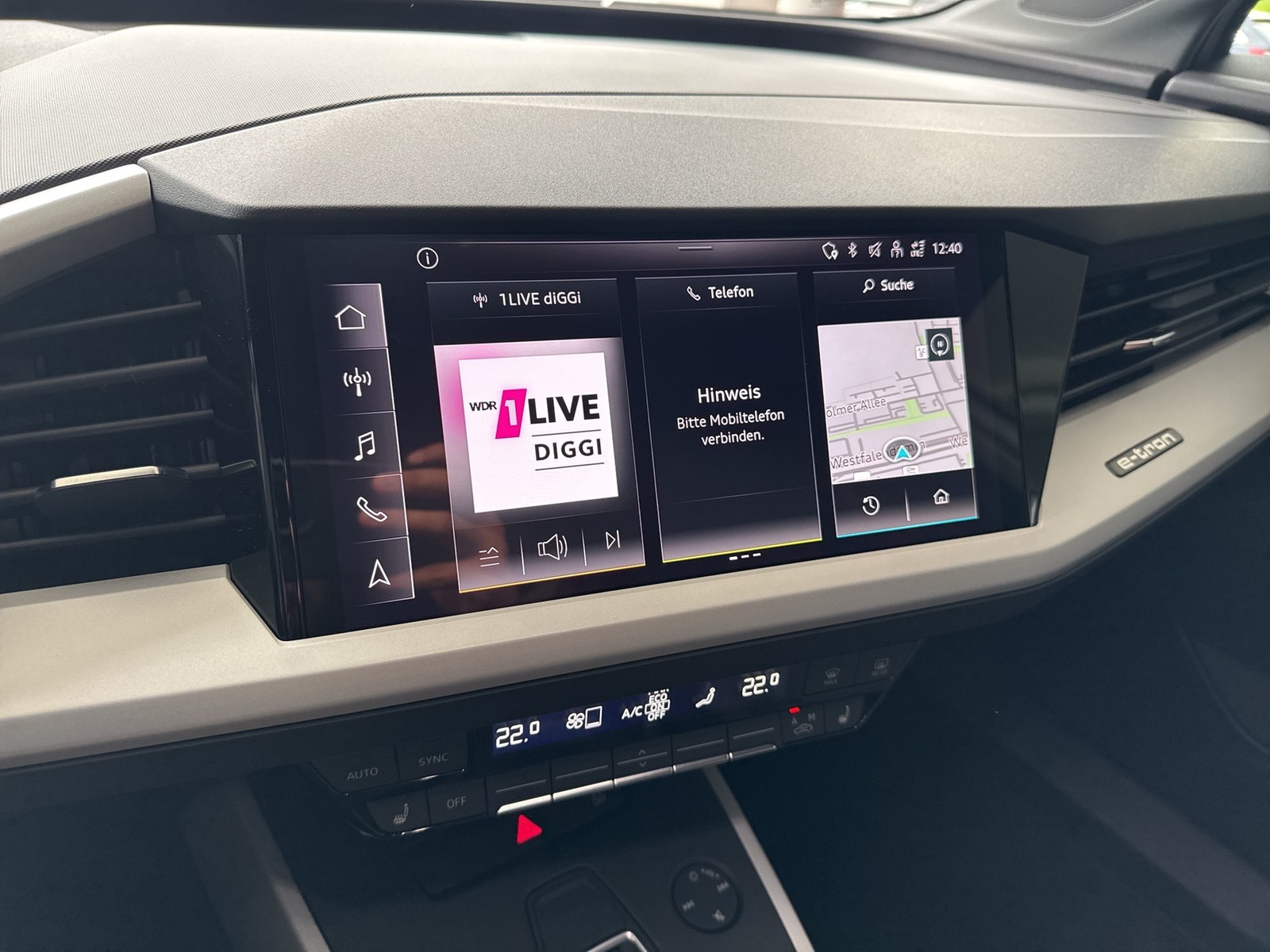 Audi Q4 e-tron 40 S LINE BLACKPAK ALU20 NAVI+ SITZHZ.