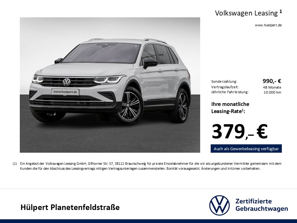 Volkswagen Tiguan 2.0 MOVE AHK CAM ACC LM18 NAVI SITZHEIZUNG