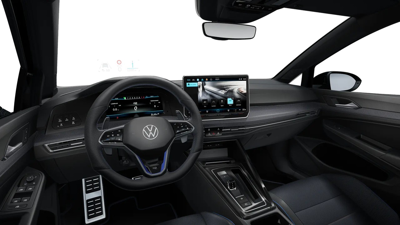 Volkswagen Golf VIII 2.0 R BLACK STYLE 4X4 LEDER PANO LM19