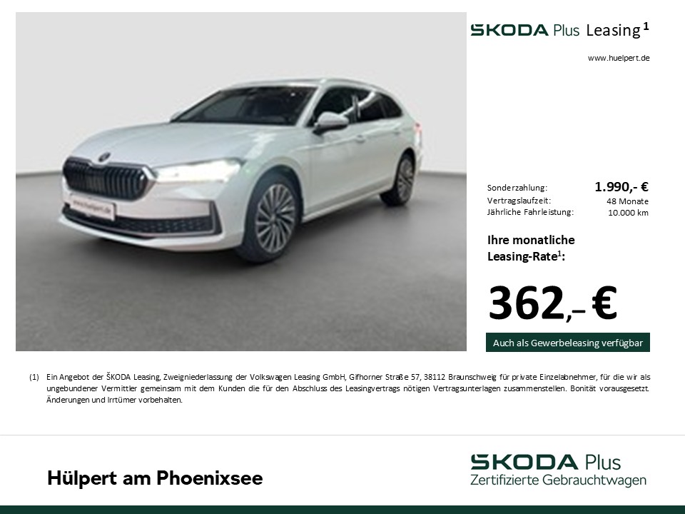 Skoda Superb Combi 1.5 eTSI L&K LEDER PANO AHK 360°CAM
