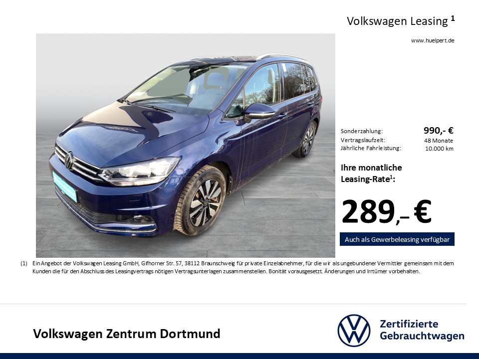 Volkswagen Touran 2.0 MOVE NAVI SITZHZG CAM ALU