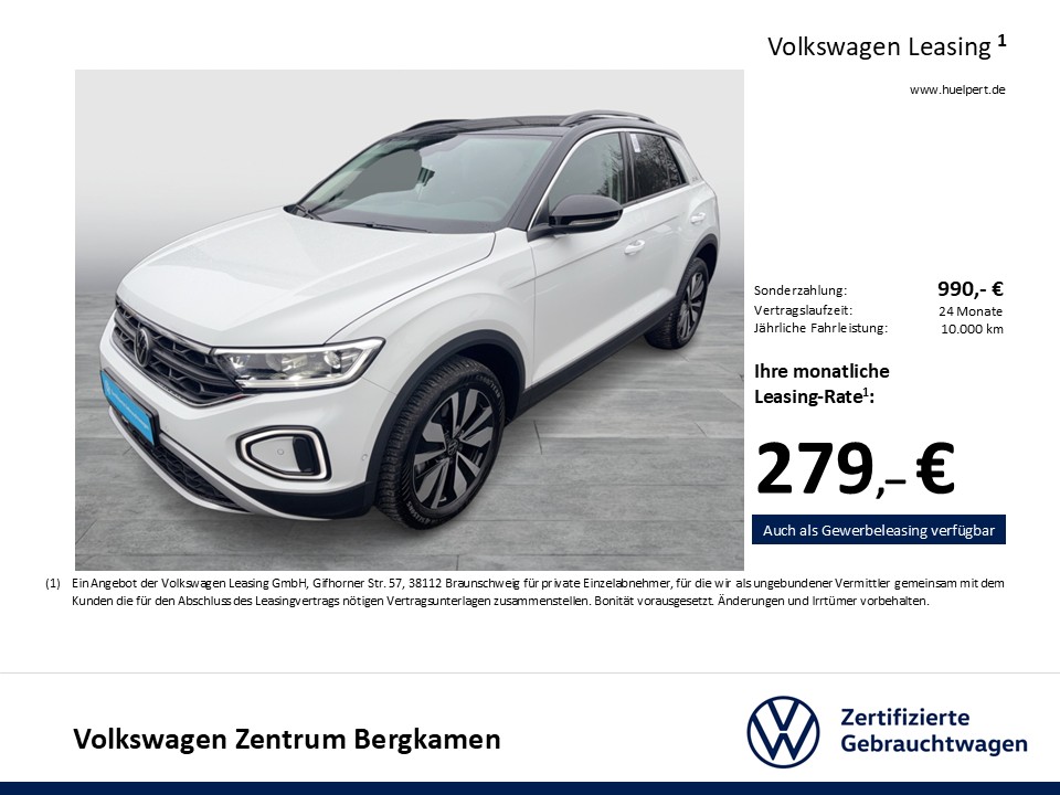 Volkswagen T-Roc 2.0 GOAL ACC SITZHEIZUNG KAMERA LED+ AHK