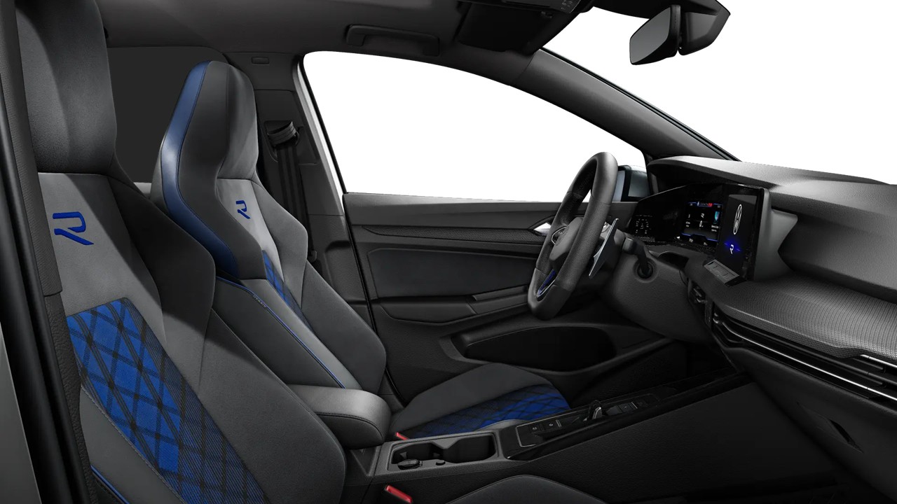 Volkswagen Golf VIII 2.0 R 4X4 AKRAPOVIC CAM ACC LM19 LED+