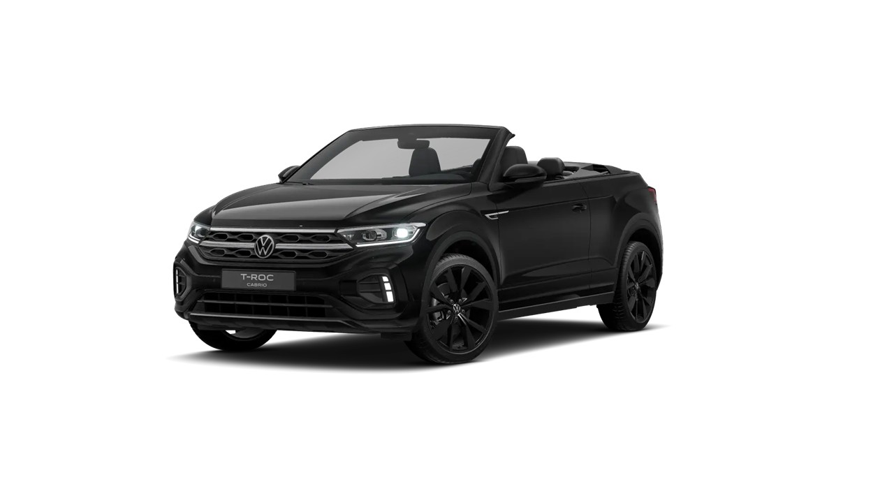 Volkswagen T-Roc Cabriolet 1.5 R-LINE BLACK STYLE LEDER AHK