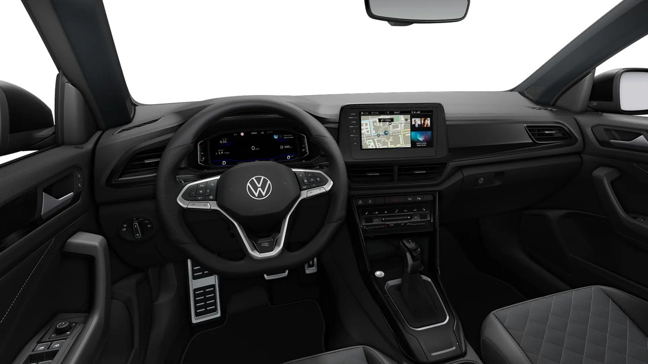 Volkswagen T-Roc Cabriolet 1.5 R-LINE BLACK STYLE LEDER AHK