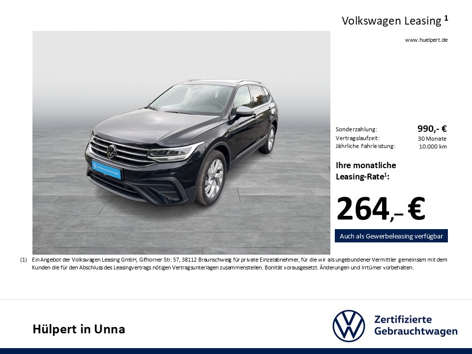 Volkswagen Tiguan Allspace 1.5 LIFE 7SITZE AHK ACC LM18 NAVI