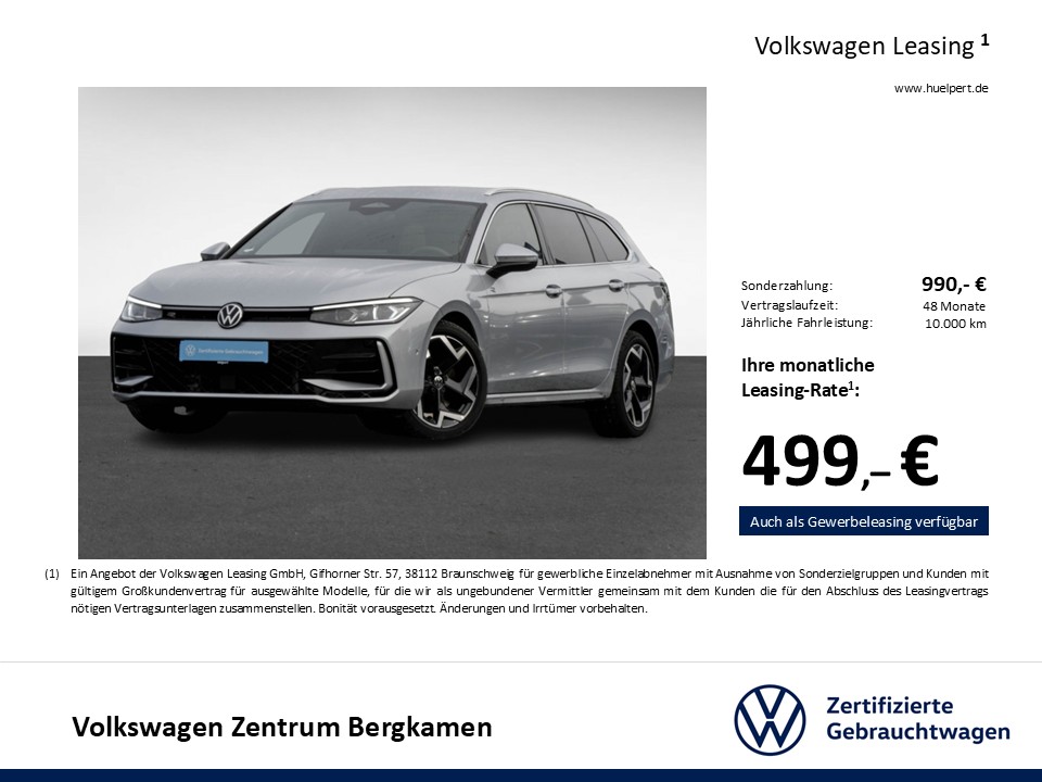 Volkswagen Passat Variant 2.0 R-LINE 4X4 NEUESMODELL AHK 18Z