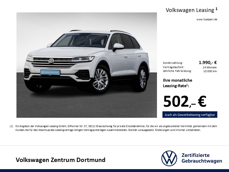 Volkswagen Touareg V6 NEUES MODELL AHK CAM ACC LM19 NAVI
