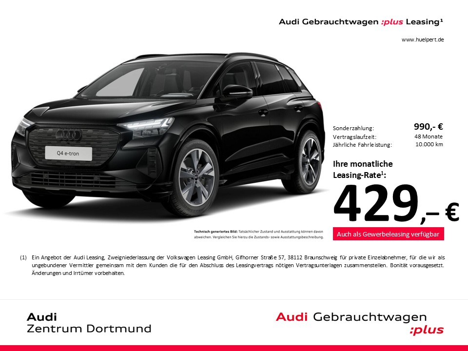 Audi Q4 e-tron 45 advanced AHK CAM ACC LM20 HEAD-UP
