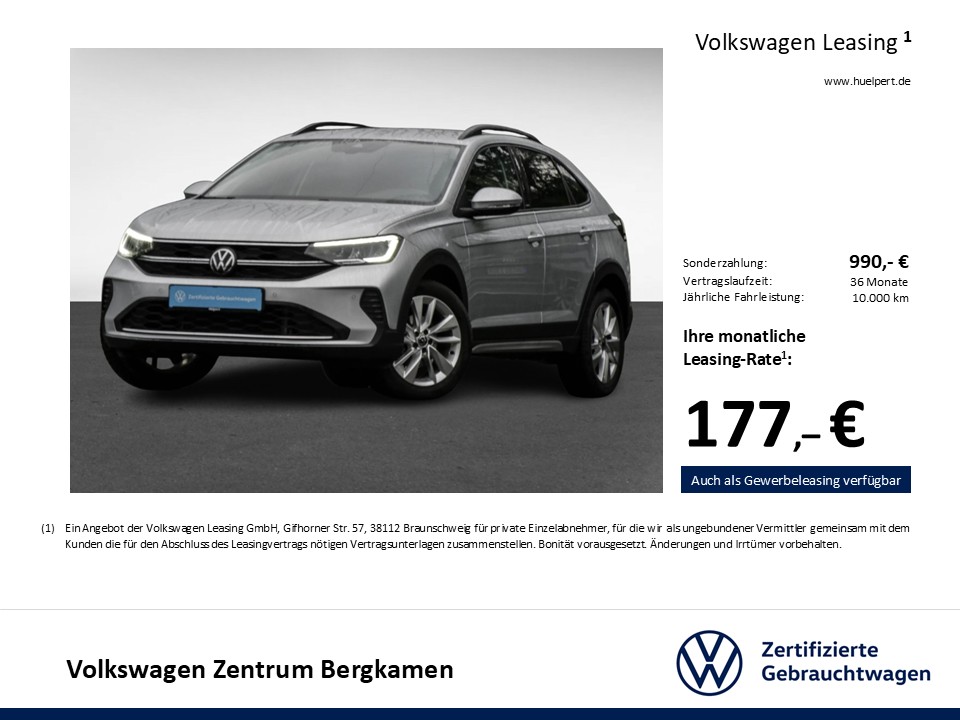 Volkswagen Taigo 1.0 LIFE CAM LM17 NAVI CARPLAY SITZHEIZUNG