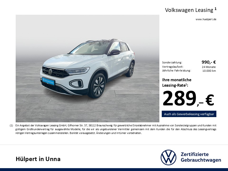 Volkswagen T-Roc 2.0 GOAL ACC SITZHEIZUNG KAMERA LED+ AHK