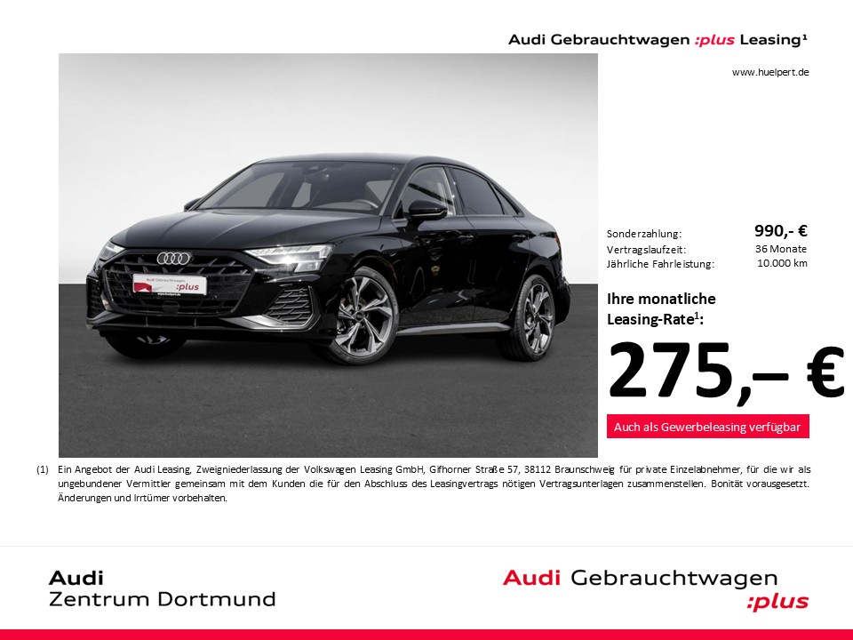 Audi A3 30 S LINE FACELIFT CAM ACC LM18 NAVI+