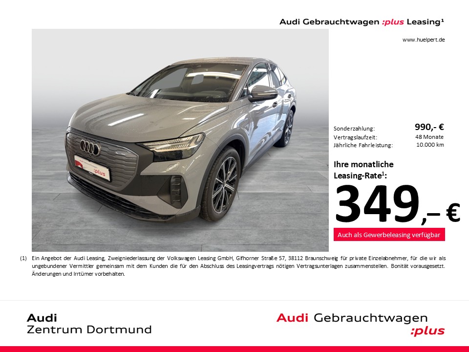 Audi Q4 e-tron Sportback 35 S LINE NAVI MATRIXLED CAM