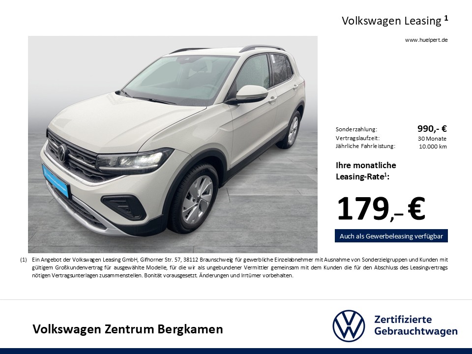 Volkswagen T-Cross 1.0 LIFE KAMERA ACC SITZHEIZUNG LED