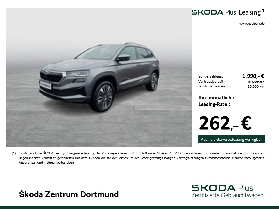 Skoda Karoq 1.5 TOUR PANO AHK 360°CAM E-KLAPPE NAVI