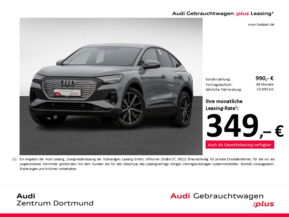 Audi Q4 e-tron Sportback 35 S LINE NAVI MATRIXLED CAM