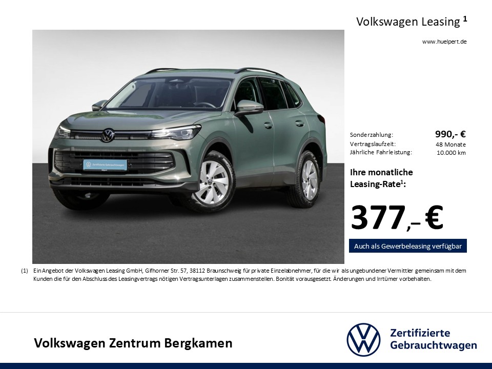 Volkswagen Tiguan 1.5 eTSI NEUES MODELL AHK CAM NAVI SITZHZ