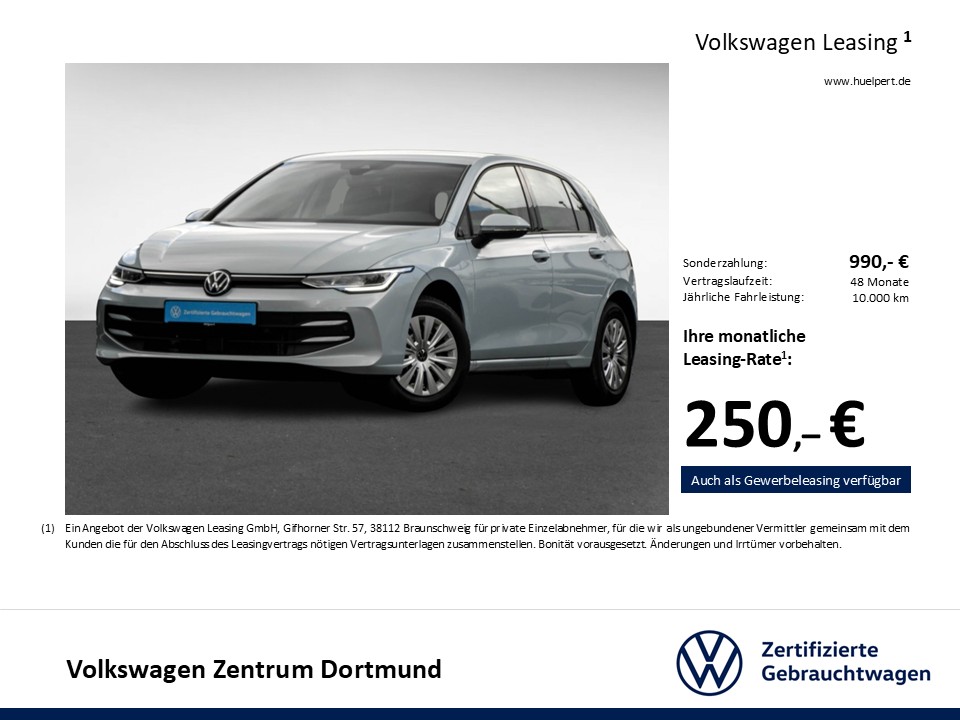 Volkswagen Golf VIII 2.0 FACELIFT CARPLAY SITZHEIZUNG