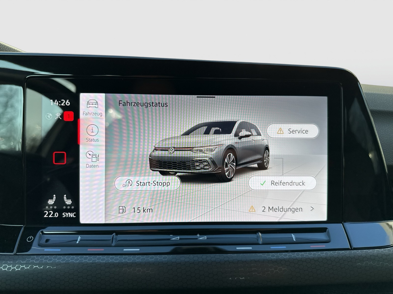 Volkswagen Golf VIII 2.0 GTI CARPLAY LM17 SPORTFAHRWERK