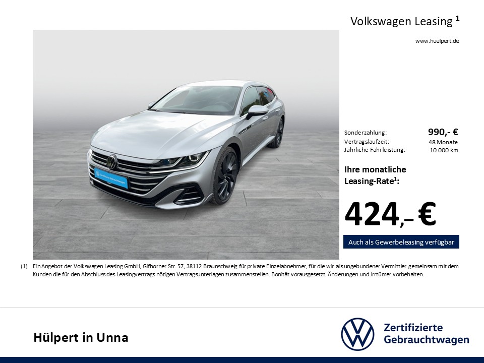 Volkswagen Arteon Shooting Brake 2.0 R-LINE 4X4 CAM LM20 NAVI