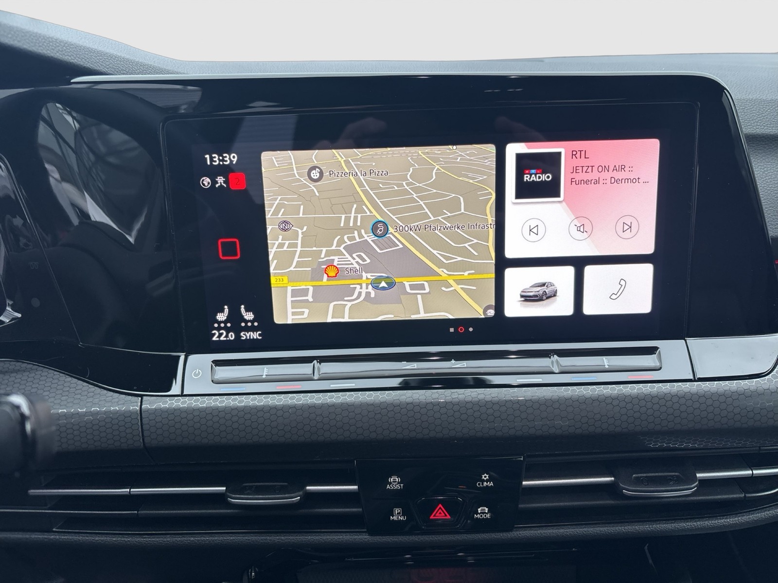 Volkswagen Golf VIII 2.0 GTI KAMERA HeadUp NAVI LED+