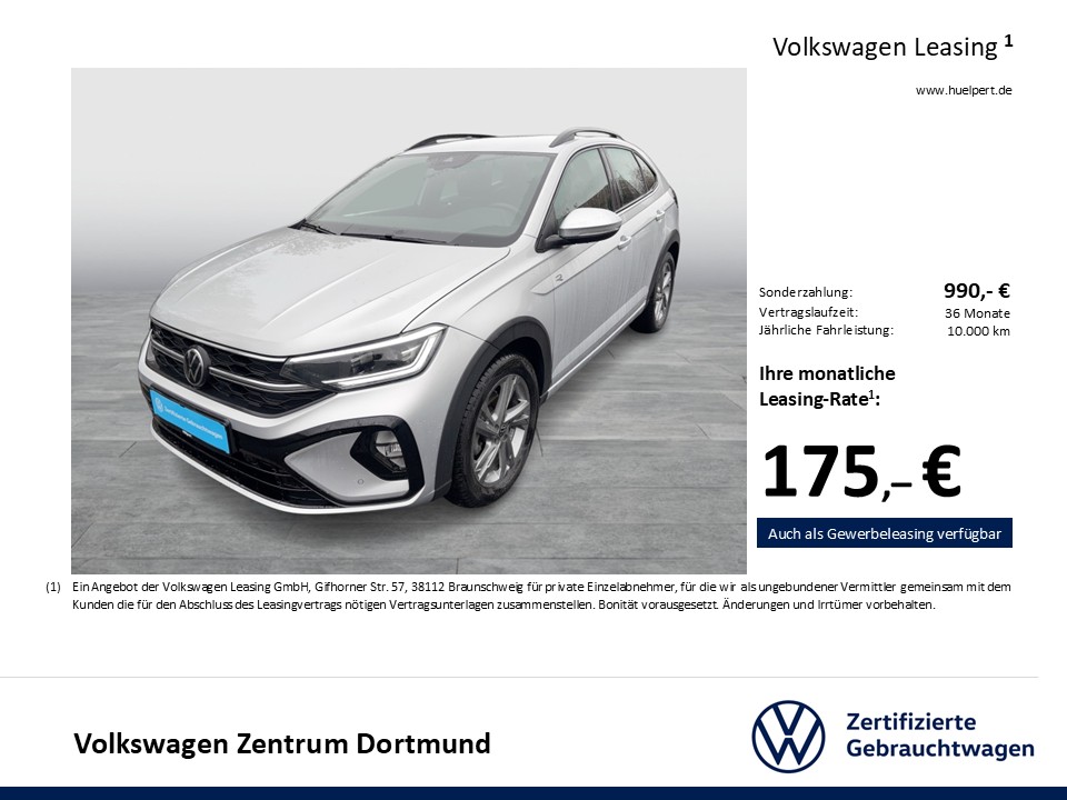 Volkswagen Taigo 1.0 R-LINE ACC LM17 NAVI CARPLAY SITZHEIZ.