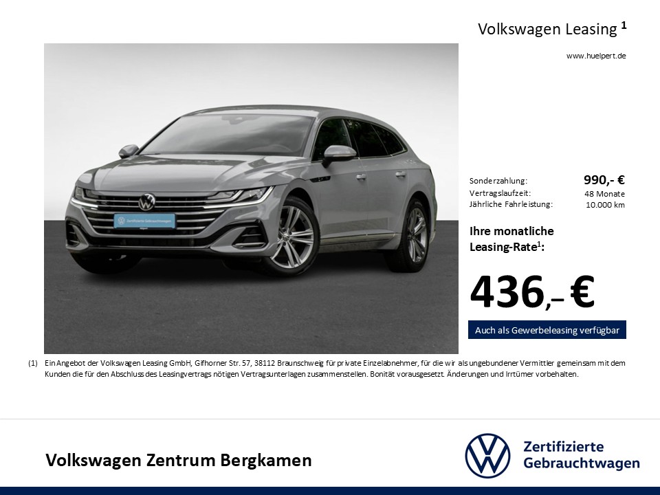 Volkswagen Arteon Shooting Brake 2.0 R-LINE AHK CAM LM18