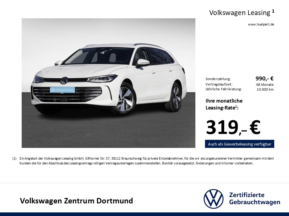 Volkswagen Passat Variant 1.5 eTSI BUSINESS NEUESMODELL AHK LM17