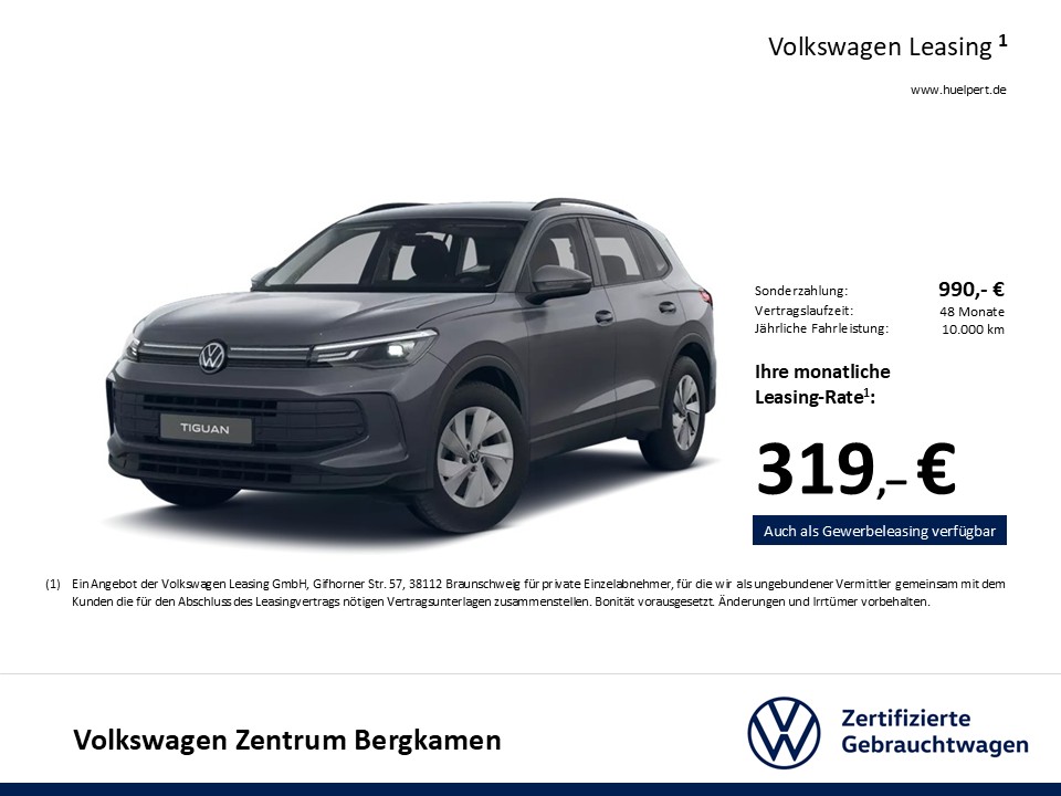 Volkswagen Tiguan 1.5 eTSI NEUES MODELL AHK CAM NAVI LM17
