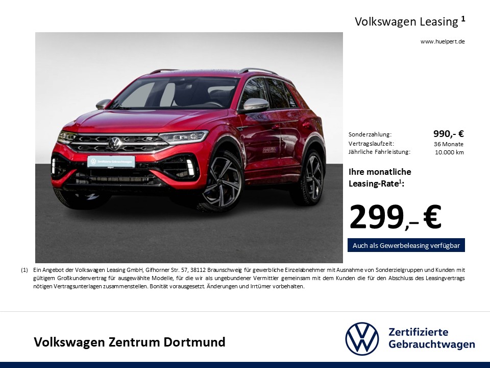 Volkswagen T-Roc 2.0 R 4X4 AKRAPOVIC CAM ACC LM18 E-KLAPPE