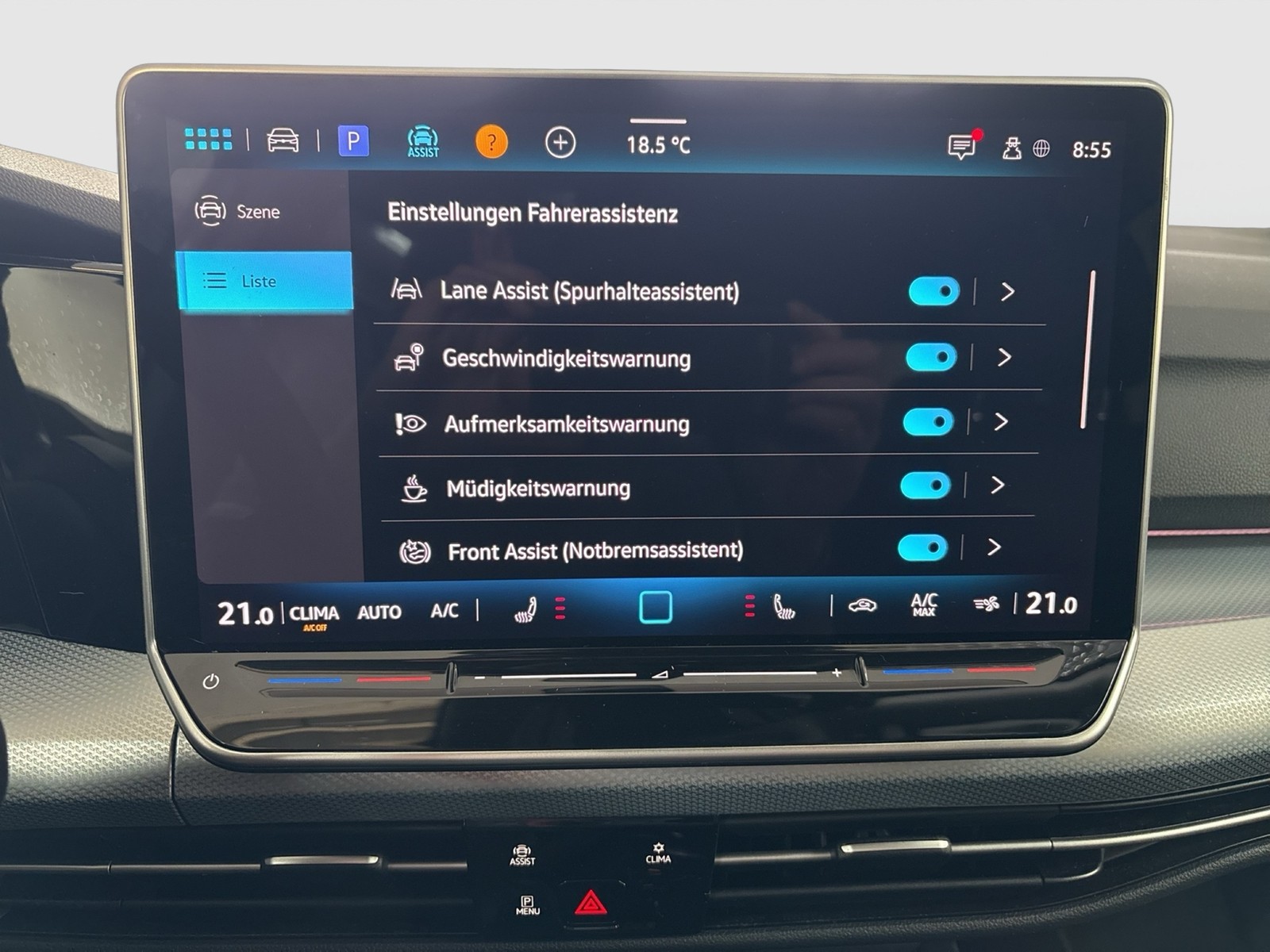 Volkswagen Golf Variant VIII 1.5 eTSI ENERGY STANDHZ. CAM